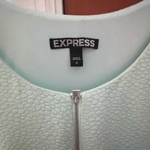 Sea foam green tank stop/skater skirt dress